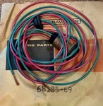 68185-69 Harley 69-72 Xl 1969 Flh Socket & Wiring Assembly Tail Lamp Oem Nos. Fixed Price $80.00.