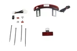 Chopped Fender Rear Edge Led Lamp With Lens For Harley-davidson. Fixed Price $110.99.