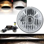 Motorcycle Crystal Projector Headlight Smd 4000LM Led Bulb Headlamp. Fixed Price $61.70.