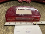 Custom Bobtail Rear Fender Taillight Lens Harley Chopper Softail Fxst Red. Fixed Price $19.95.