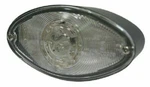 Red Led Cats Eye With Clear Lens Black Satin Housing Harley. Fixed Price $77.97.
