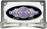 Led Turn Signals License Plate 4 X 7 Chrome Billet Harley Softail Dyna. Fixed Price $124.98.