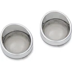 Drag Specialties 2020-0399 Chrome Smoke Turn Signal Lenses & Visor Harley. Fixed Price $42.59.