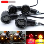4PC Motorcycle Led Bullet Brake Blinker Turn Signal Tail Light For Bobber Racer. Fixed Price $13.50.