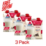 3- Pack, Atkins Protein-rich Shake 4-PACK Vanilla Cream 16.9 Oz Gluten-free -new. Fixed Price $19.00.