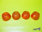 Fit Yamaha RS100 YG5 YF5 FS1 YL2 LT3 LB50 LB80 F&r Turn Signal Lens 4PCS Mi. Fixed Price $13.20.