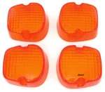 Honda Turn Signal Lens Set 33402-428-671 Amber XL125 XL185 XL250 XL500 FT500. Fixed Price $21.95.