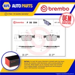 Brake Pads Set Fits Bmw 225 F45 2.0 Rear 13 To 21 B48A20B Brembo 34201543683 New. Fixed Price $66.20.