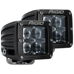 Rigid 504713 D-series Hyperspot White Square Led Lights Pair Kit Black Aluminum. Fixed Price $299.99.
