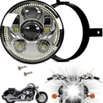 Eagle Lights Honda Vtx Chrome Projection Led Headlight Plug & Play W/ Halo Ring. Fixed Price $229.99.