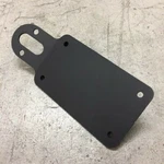 No School Choppers License Plate Bracket, Vertical Left Side Mount. Fixed Price $68.00.