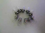 Of Light Bulb 12V 10W Single Filament Two Dots On The Rear. Fixed Price $7.49.