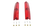 Tour Pak Red Side Marker Lamp Lens Set For Harley-davidson. Fixed Price $56.99.