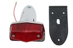 Chrome Sport Tail Lamp Assembly Lucas Style For Harley-davidson. Fixed Price $47.99.