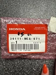 Honda Oem Headlight Bulb Nos (a) 39111-MCA-671. Fixed Price $5.00.