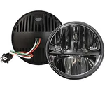 7" Motorcycle Black Chrome Octane Hid Led Bulb H4 Headlight Harley. Fixed Price $56.95.