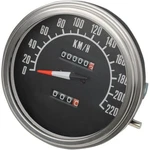 Drag Specialties 2210-0346 Fl-style 2:1 Speedometer For Custom Applications W/. Fixed Price $107.01.