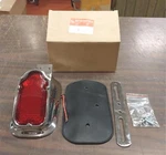 Chrome Jc Liang Tombstone Harley Chopper License Plate Bracket Taillight Ts 1C. Fixed Price $110.99.