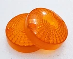 Nos Japan Suzuki GN125 GN250 GP100 GS125 TU125 TU250 ZR50 Turn Signal Lens Pair. Fixed Price $15.00.