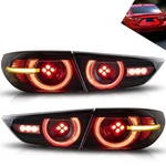 Vland Smoked Full Led Taillights For 2019 2020 2021 Mazda 3 Axela W/dynamic Set. Fixed Price $259.99.
