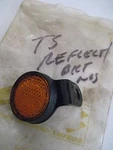 Suzuki Ts/tc Front Fork Top Reflector With Bracket Nos!. Fixed Price $16.95.
