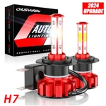 2PCS H7 Headlight Bulbs Led For Kawasaki Ninja 650R 2006-2011 2012-2019. Fixed Price $35.99.