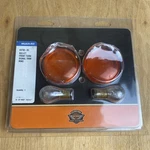 Harley-davidson Bullet Front Turn Signal Trim Ring 69758-05 Genuine Parts Read. Fixed Price $16.16.