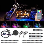 Ledglow 10PC Bluetooth Million Color Motorcycle Neon Accent Light Kit App. Fixed Price $154.99.