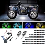 Ledglow 8PC Advanced Million Color Atv Quad 4X4 Neon Accent Flex Light Kit. Fixed Price $89.99.