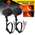 Motorcycle Red Blinker Brake Turn Signal Tail Light For Harley Bullet. Fixed Price $17.99.