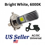 Ultra Hi/low Led Headlight Bulb For Vespa Lx & 150 2006 2014 Visibilit. Fixed Price $14.99.