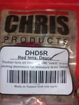 Chris Products DHD5R 2 Lenes. Deuce-style Turn Signal Lens, Red B10. Fixed Price $10.00.