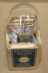 National Mazda Automobile Lamp 9 Volt Vintge Light Bulb #1160. Fixed Price $20.00.