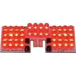 Custom Dynamics Gen-ft-r-d Red Dual Intesity Led Rear Fender Tip Board. Fixed Price $52.95.