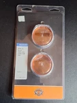 Harley Davidson Multi-fit Bullet Turn Signal No Visor Chrome Trim Rings 69756-05. Fixed Price $24.95.