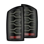 Alpharex Luxx-series Led Tail Lights Alpha-black Fits 2007 2008 Dodge Ram 1500. Fixed Price $356.07.