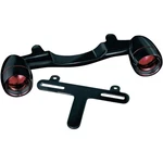 Kuryakyn Bullet Light Rear Turn Signal Bars - Black 5405. Fixed Price $329.99.