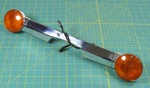 Used Harley Davidson 2007 Road King Halogen Rear Turn Signal Bracket W/ Lamps. Fixed Price $114.95.