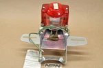 Nos Honda P50 Tail Light Lamp & License Plate Mount Bracket Assembly. Fixed Price $329.99.