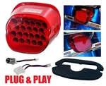 Red Led Tail Brake Light Harley Touring Electra Fltr Road King Glide Flhtcu. Fixed Price $34.99.