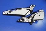 2008 08-10 Husqvarna 450SMR SM450R Rear Number Plates Side Panels Frame Cover. Fixed Price $39.99.