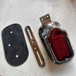 Sss Tombstone Tail Light For Harley Davidson Flh Panhead Knucklehead Flathead. Fixed Price $89.00.