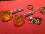 1981 Suzuki GS550T S541-4 Left & Right Rear Turn Signals Blinkers Set Oem. Fixed Price $42.50.