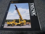 Grove TMS250C Carrier Mounted Hydraulic Crane Specifications Manual. Fixed Price $97.78.