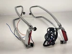 Genuine Harley Oem 14-20 Air Wing Saddlebag Lid Top Rail Red Led Tail Light Set. Fixed Price $75.96.