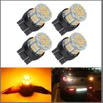 4PCS 7443 Led Bulb Turn Signal Light 12V-24V Super Bright Amber Yellow. Fixed Price $11.00.