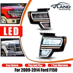 Pair Vland 2009-2014 Ford F150 Led Reflector Headlights W/sequential Signals. Fixed Price $435.99.