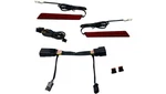 Custom Dynamics Led Saddlebag Lights Red #CD-LATCH-23-R Harley Davidson. Fixed Price $269.95.