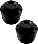 Joker Machine Fork Tube Caps Black Anodized 10-310B. Fixed Price $76.99.