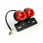 Motor Led Twin Dual Tail Turn Signal Brake License Plate Integrated Light Av. Fixed Price $37.85.